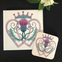 Luckenbooth Trivet and Coaster Set thumbnail