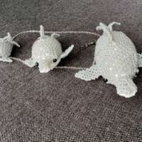 Dolphin Seed Bead Mobile thumbnail