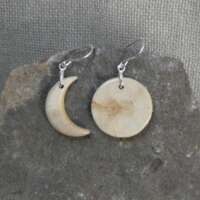 Holly Wood Sun and Moon Earrings thumbnail
