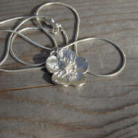 Sterling Silver Buttercup Necklace thumbnail