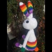 Rainbow Collectable Bunny thumbnail