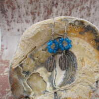 Blue Shores Silver Earrings thumbnail