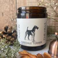 Airedale Terrier Candle thumbnail