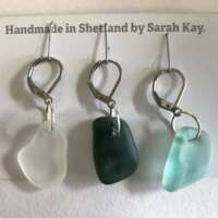 Shetland Sea Glass Stitch Marker thumbnail