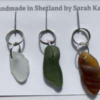 Shetland Sea Glass Stitch Marker thumbnail