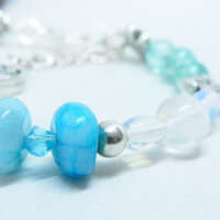 Petite Memory Wire Bracelet with Miracle Beads thumbnail