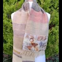 Eco Silk and Wool Scarf thumbnail