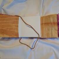 Sketch Book with Pink Handwoven Cover thumbnail