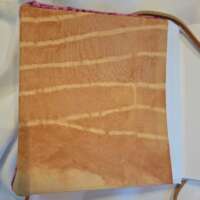 Sketch Book with Pink Handwoven Cover thumbnail