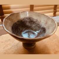 Reactive Glaze Stoneware Bowl thumbnail