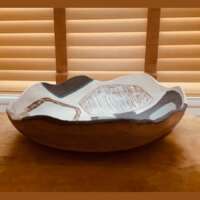 Ethnic Art Stoneware Bowl thumbnail