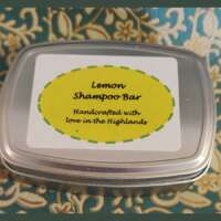 Lemon Solid Shampoo in a tin thumbnail
