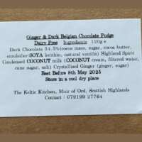 Crystalised Ginger and Dark Chocolate Fudge thumbnail