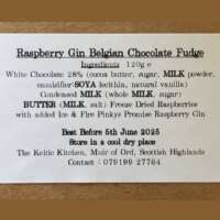 Raspberry Gin Chocolate Fudge thumbnail
