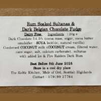 Rum and Sultana Dark Chocolate Fudge thumbnail