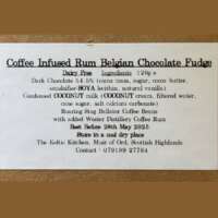 Coffee Infused Rum Milk Chocolate Fudge thumbnail