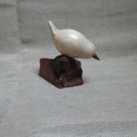 Pine Wood Wren Sculpture thumbnail