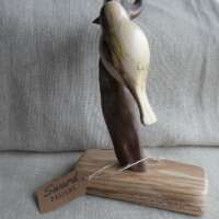 Spalted Beech Bird Sculpture thumbnail