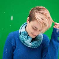 New Waves Twisted Neck Cosy Barracuda and Raindrop thumbnail