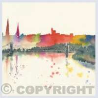 Pack of 5 Square Inverness Cards thumbnail