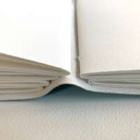 A5 Hand Painted Abstract Canvas Sketchbook Envelope thumbnail