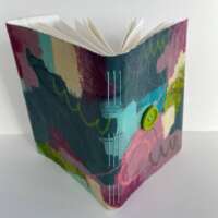 Softcover Canvas Watercolour Sketchbook Wrap Around thumbnail