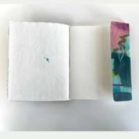 Softcover Canvas Watercolour Sketchbook Wrap Around thumbnail