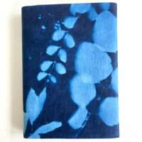 A6 Blue Leaf Cyanotype Softcover Journal thumbnail