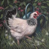 Clara Hen Painting thumbnail