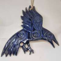 Celtic Raven Wall Hanging thumbnail