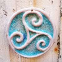 Hanging Celtic Triskel Decoration thumbnail
