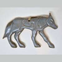 Pictish Wolf Wall Hanging thumbnail