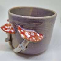Purple Toadstool Pot thumbnail