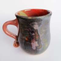 Small Autumnal Stoneware Mug thumbnail