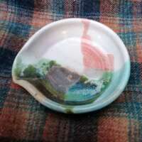 Bright Stoneware Spoon Rest thumbnail