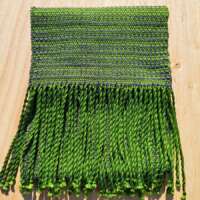 Purple and Green Lightweight Scarf thumbnail