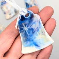 Porcelain Bell Tree Decoration thumbnail