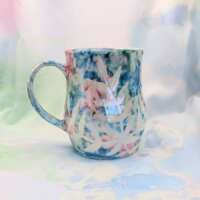 Porcelain Tall Vine Mug thumbnail