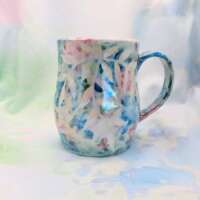 Porcelain Tall Vine Mug thumbnail