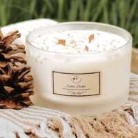 Candles from the Croft 50cl Tri Wick Glass Candle thumbnail