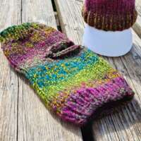 Heather and Moss Ankle Warmers thumbnail