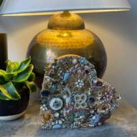 Large Heart Jewelled Ornament thumbnail