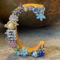 Letter C Jewelled Ornament thumbnail