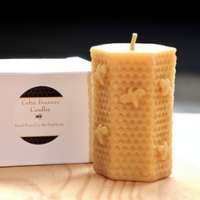 Celtic Beeswax Hexagon Bee Candle Collection thumbnail