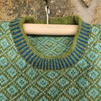 Olive Marble Gem Coull Jumper thumbnail