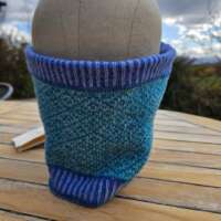Blue Toon Marble Gem Coull Cowl thumbnail