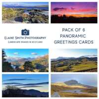 Pack of 6 Colour Panoramic Note Cards thumbnail
