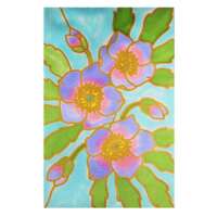 Cistus Hand Painted Silk Card thumbnail