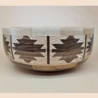 Ash and Black Walnut Bowl thumbnail