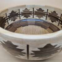 Ash and Black Walnut Bowl thumbnail